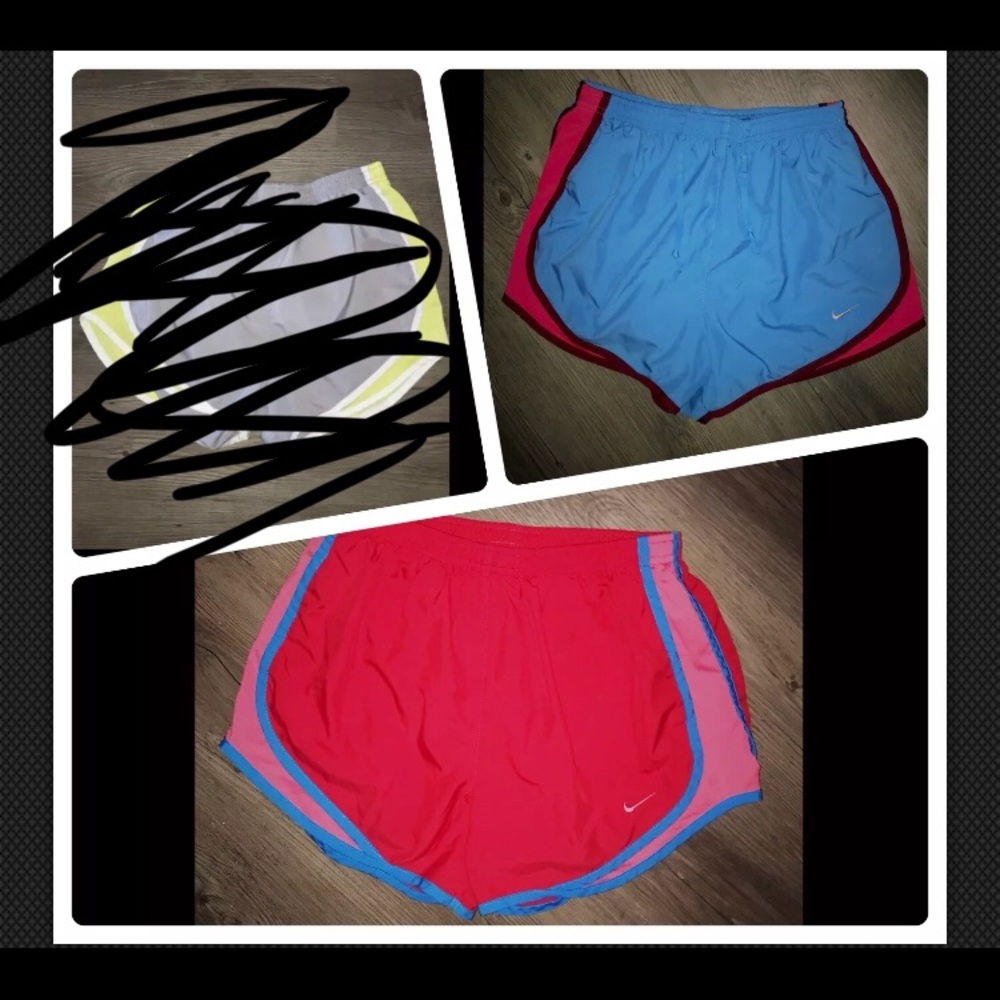Bundle of women’s Nike Dri Fit Shorts small EUC